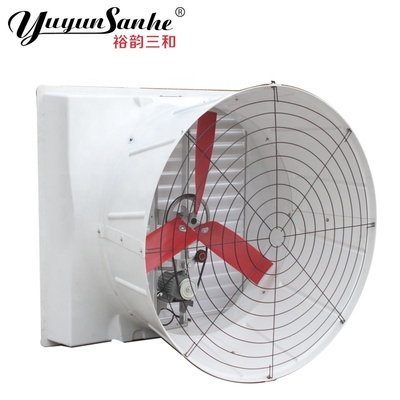 Pigsty / Poultry Axial Cone Fan Farm Industry / Greenhouse 60 Inch FRP For Poultry Farm And Pigsty House